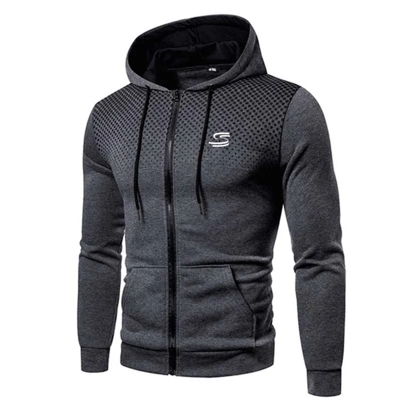 New Style Hoodie Zipper Jacket Brand Print Autumn Winter Fashion Coat Black Hoodie Casual Long-sleeved Hoodie Men's Hoodie Male
New Style Hoodie Zipper Jacket Brand Print Autumn Winter Fashion Coat Black Hoodie Casual Long-sleeved Hoodie Men's Hoodie Male