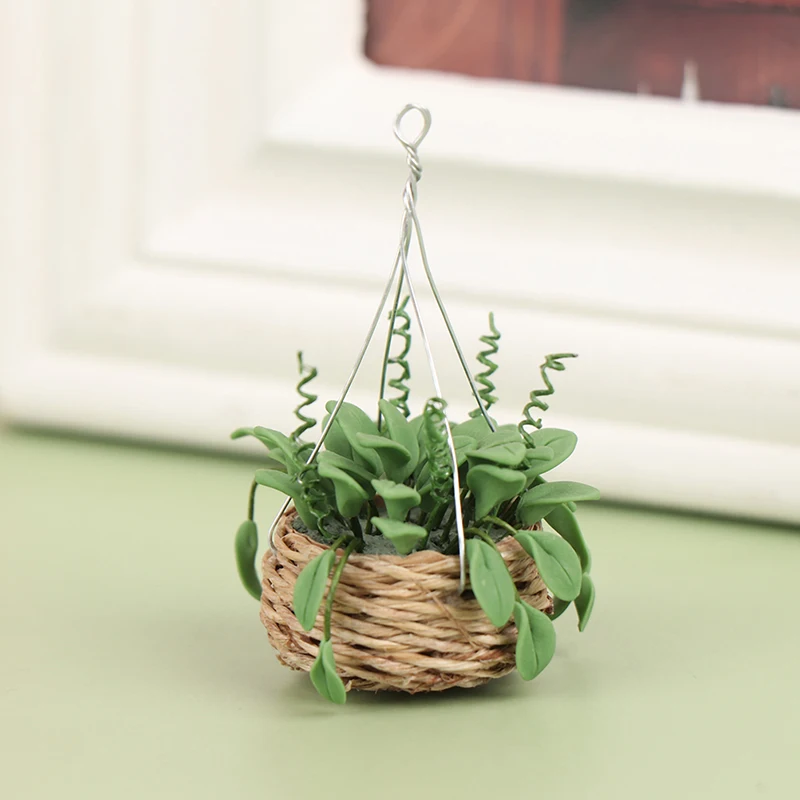1x Miniature Hanging Potted Plant Pots Fairy Garden Flower Clusters Basket Miniature Gardening For 1:12 Dolls Or Doll House
1x Miniature Hanging Potted Plant Pots Fairy Garden Flower Clusters Basket Miniature Gardening For 1:12 Dolls Or Doll House