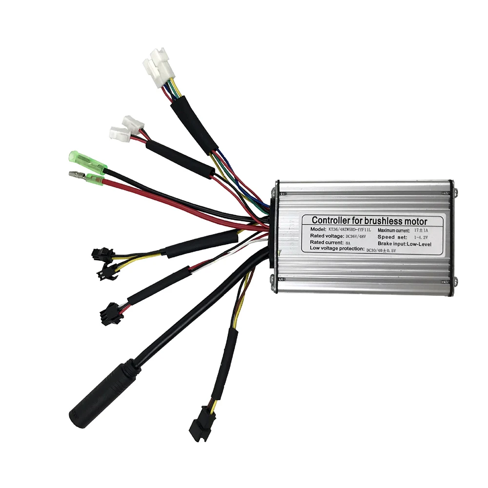48V/36V 250W-350W Ebike Controller Square Wave For Electric Bicycle Motor 17A KT 8A Maxmum Current
48V/36V 250W-350W Ebike Controller Square Wave For Electric Bicycle Motor 17A KT 8A Maxmum Current