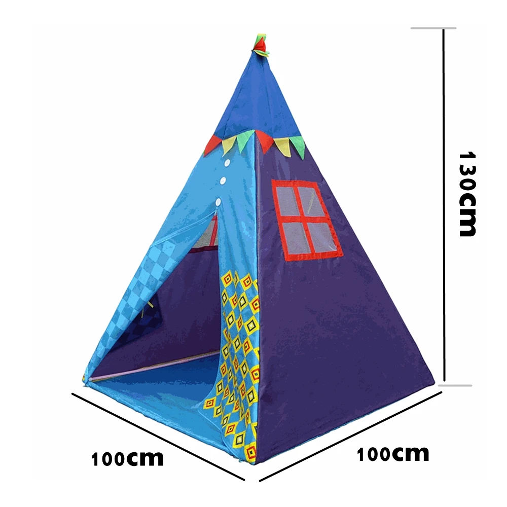 1.3m Portable Children's Tents with Tent Light Play House Kid Cotton Canvas Play Tent Wigwam Child Little Teepee Room Decoration
1.3m Portable Children's Tents with Tent Light Play House Kid Cotton Canvas Play Tent Wigwam Child Little Teepee Room Decoration