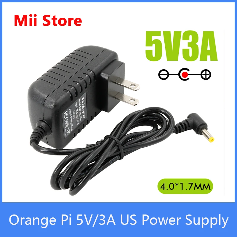 Orange Pi 5V/3A US Power Supply, AC Charge Into DC Version for OPI Boards, New mini pc Power 2021
Orange Pi 5V/3A US Power Supply, AC Charge Into DC Version for OPI Boards, New mini pc Power 2021