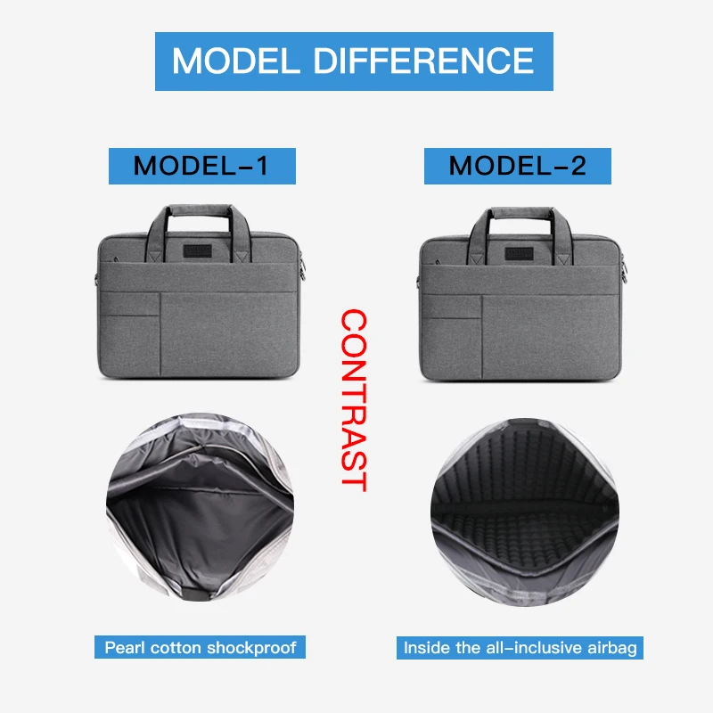 Shockproof Laptop Bag 12 13 14 15 15.6 inch Lady Man Sleeve Case For MacBook Air Pro 13.3 15.4 Handbag XiaoMi Huawei briefcase
Shockproof Laptop Bag 12 13 14 15 15.6 inch Lady Man Sleeve Case For MacBook Air Pro 13.3 15.4 Handbag XiaoMi Huawei briefcase