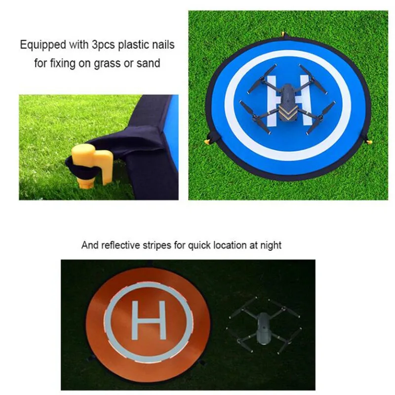 Foldable Landing Pad For DJI Mavic pro Platinum 55CM Drone Parking Apron Pad For DJI Mavic Air pro Phantom 4 pro Accessories 
Foldable Landing Pad For DJI Mavic pro Platinum 55CM Drone Parking Apron Pad For DJI Mavic Air pro Phantom 4 pro Accessories