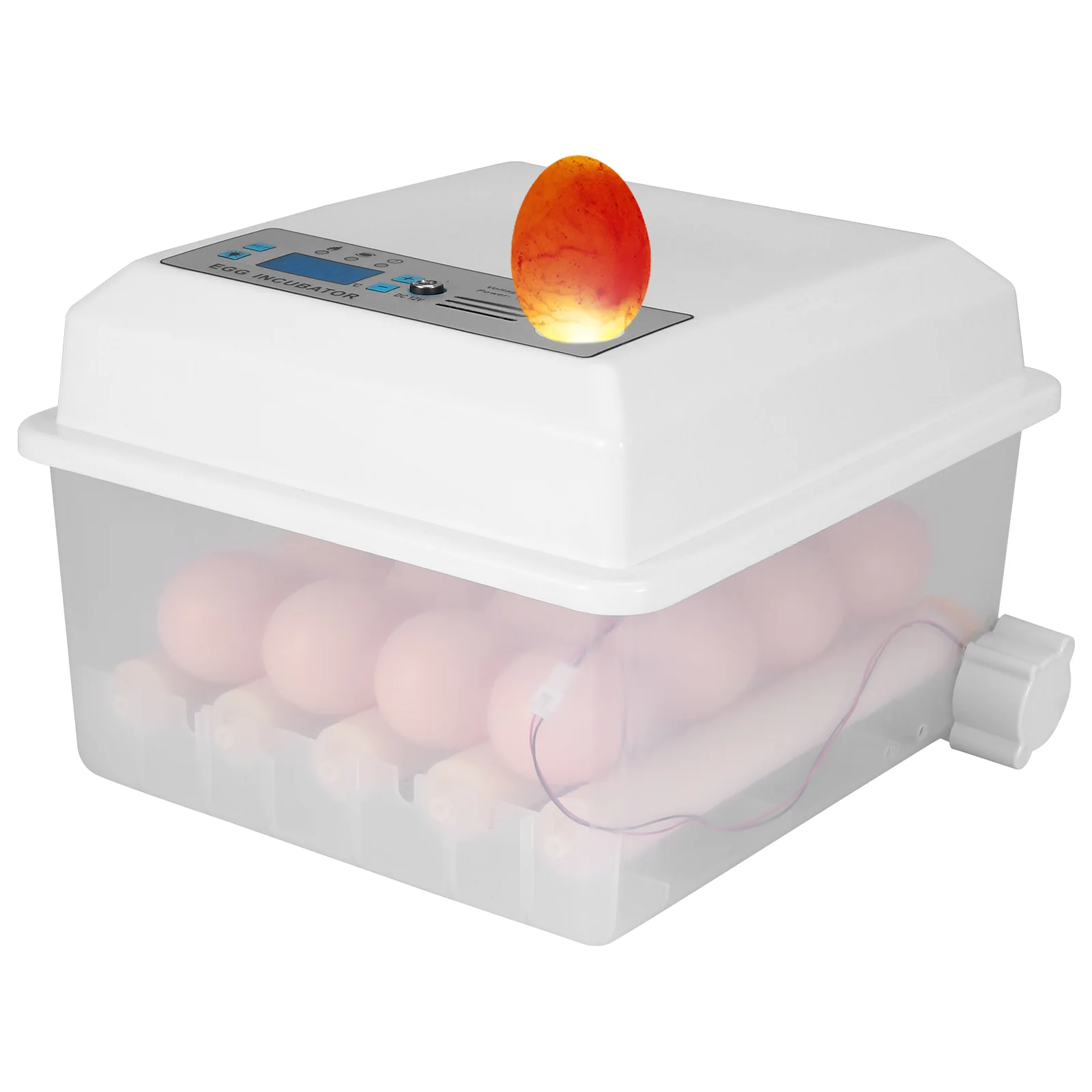 16 Eggs Incubator Digital Automatic Incubator With Turner For Hatching Turkey Goose Quail Chicken Eggs Egg Hatcher Machine
16 Eggs Incubator Digital Automatic Incubator With Turner For Hatching Turkey Goose Quail Chicken Eggs Egg Hatcher Machine