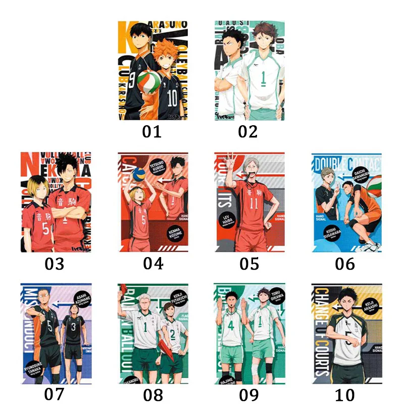 Плакат Haikyuu в японском стиле с рисунком для мальчиков модульный плакат из шелка 1