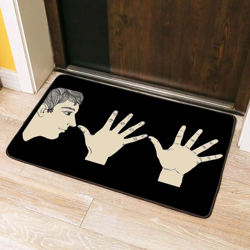 Cute Human Illustration Rug Anti-fouling Doormat Rectangle Little Carpet Machine Washable Anti-slip Mat European Face Pattern
Cute Human Illustration Rug Anti-fouling Doormat Rectangle Little Carpet Machine Washable Anti-slip Mat European Face Pattern