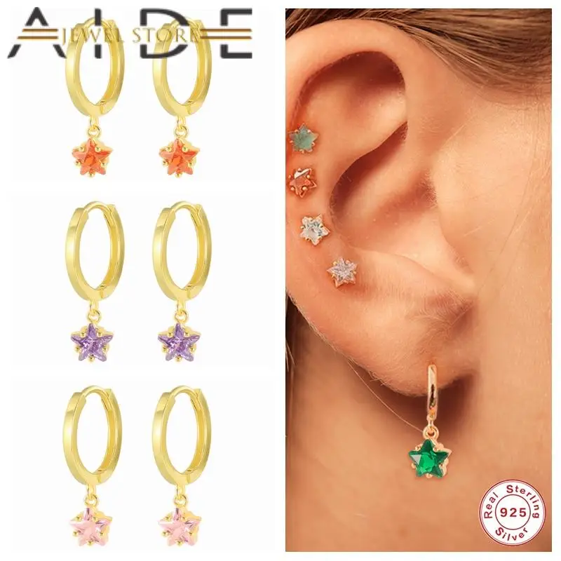 Женские серьги-подвески из серебра 925 пробы с разноцветными цирконами
Женские серьги-подвески из серебра 925 пробы с разноцветными цирконами