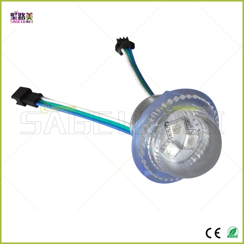 100pcs DC12V WS2811/1903 IC 26mm diameter led pixel Point Light 3leds 5050SMD RGB waterproof transparent /milky cover led module
100pcs DC12V WS2811/1903 IC 26mm diameter led pixel Point Light 3leds 5050SMD RGB waterproof transparent /milky cover led module