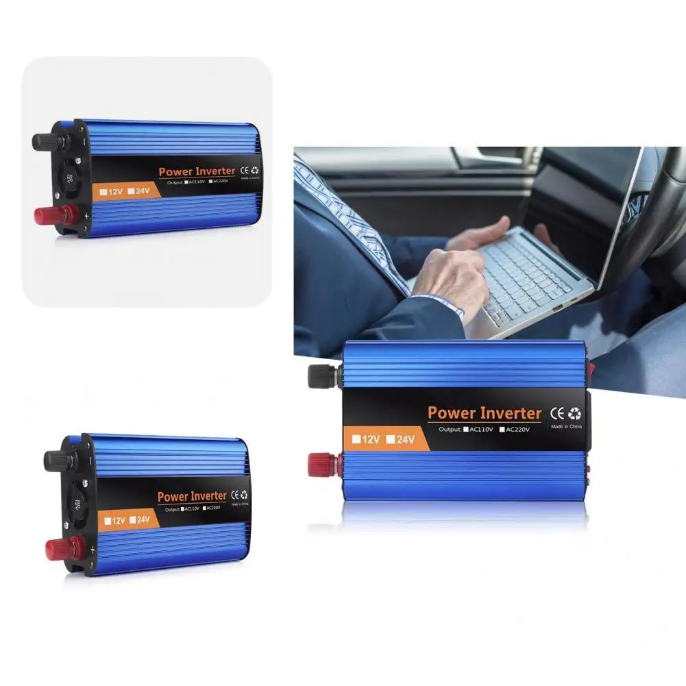 Car Power Inverter Over-voltage Protection Car Inverter Adapter 1200W 12/24/36/48/60V to 220V Car Transformer Adapter
Car Power Inverter Over-voltage Protection Car Inverter Adapter 1200W 12/24/36/48/60V to 220V Car Transformer Adapter