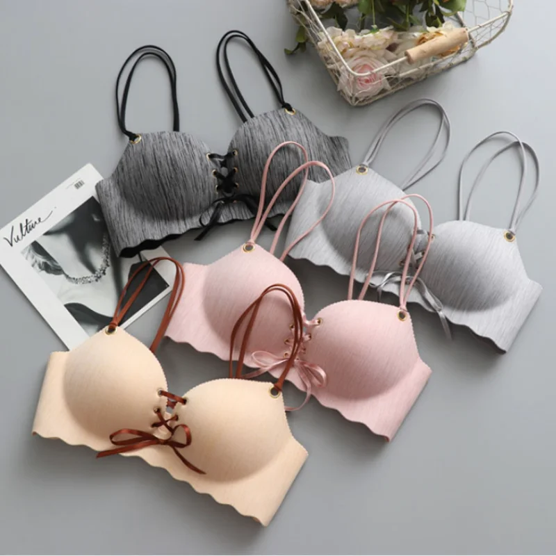 Бюстгальтер пуш-ап женский бесшовный без косточек, Бралетт с красивой спинкой, нижнее белье
Бюстгальтер пуш-ап женский бесшовный без косточек, Бралетт с красивой спинкой, нижнее белье