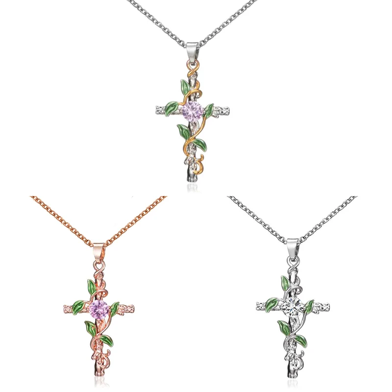 Новое ожерелье с подвеской-крестом в виде листа, женское золотое ожерелье, модные аксессуары для одежды, ювелирные изделия для пар
Новое ожерелье с подвеской-крестом в виде листа, женское золотое ожерелье, модные аксессуары для одежды, ювелирные изделия для пар