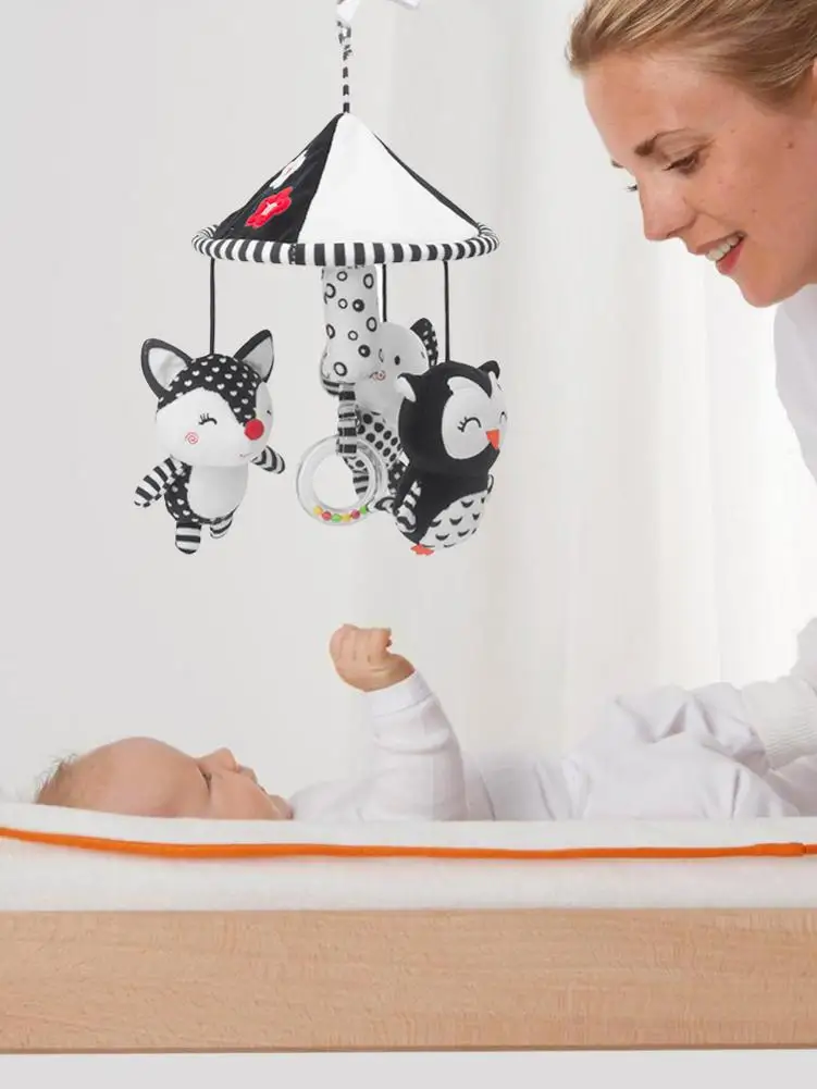 Newborn Stroller Hanging Toy White Black Elephant Stroller Pendant Hammock Bed Hanging 0-1 Year Old Baby Rattle Bed Bell
Newborn Stroller Hanging Toy White Black Elephant Stroller Pendant Hammock Bed Hanging 0-1 Year Old Baby Rattle Bed Bell