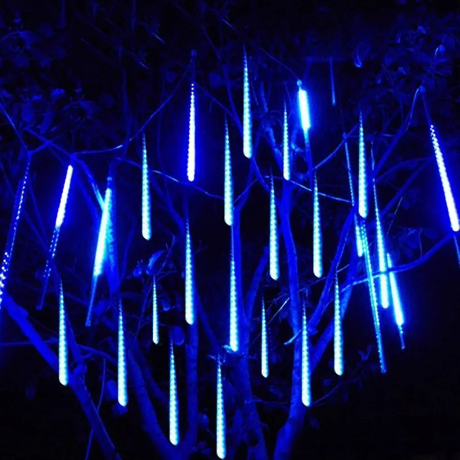 50CM Upgraded Meteor Shower Light Falling Raindrop Christmas Light Waterproof Cascading Icicle Light for Tree Holiday Decor
50CM Upgraded Meteor Shower Light Falling Raindrop Christmas Light Waterproof Cascading Icicle Light for Tree Holiday Decor