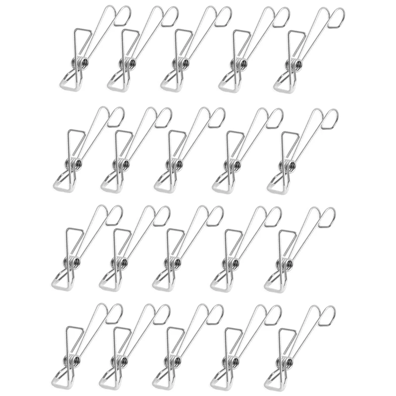 Stainless Steel Hanger Clips,Hook Clips,Clothes Pins,Utility Closet Hooks,Bag Clip,For Hanging,Storage
Stainless Steel Hanger Clips,Hook Clips,Clothes Pins,Utility Closet Hooks,Bag Clip,For Hanging,Storage