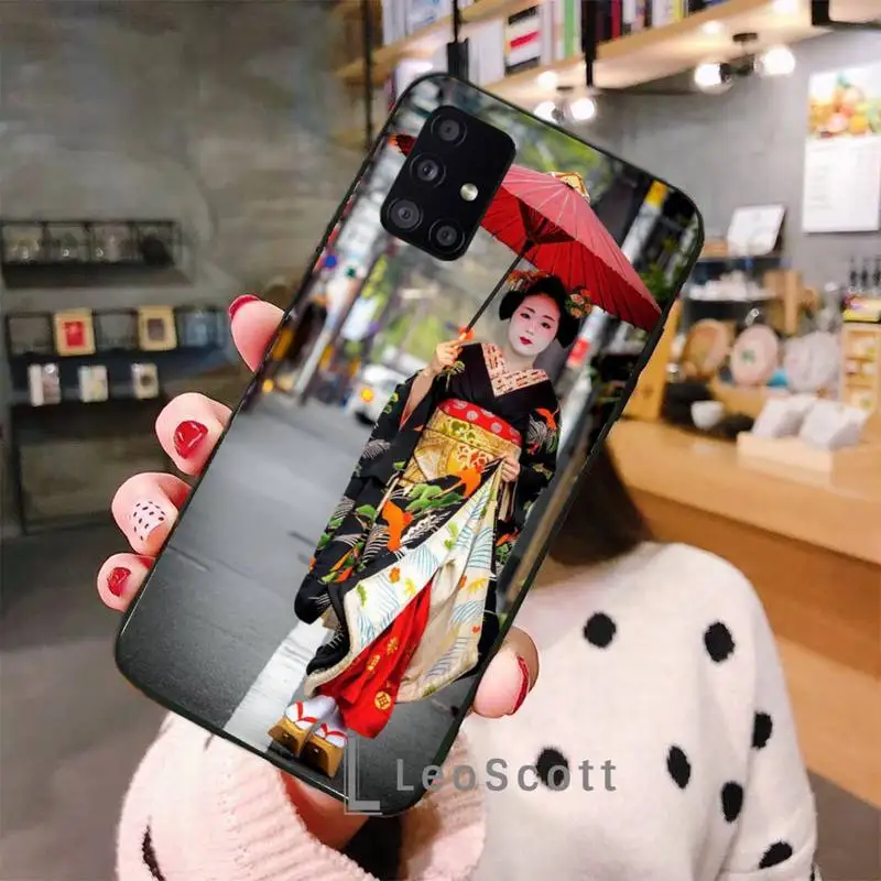 Japanese geisha Luxury Phone Case For Samsung A40 A50 A51 A71 A20E A20S S8 S9 S10 S20 Plus note 20 ultra 4G 5G
Japanese geisha Luxury Phone Case For Samsung A40 A50 A51 A71 A20E A20S S8 S9 S10 S20 Plus note 20 ultra 4G 5G