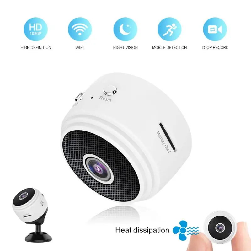 Мини ip камера Recorders беспроводная WiFi HD 1080P Экшн сетевой монитор безопасности A9 Plus