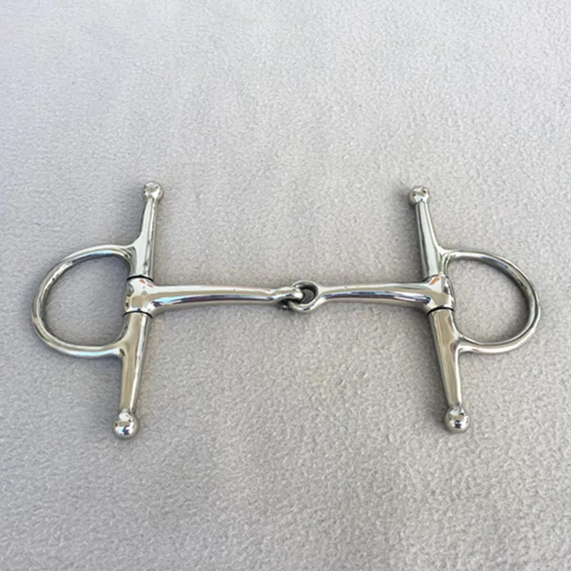 5 Inch Stainless Steel Full Cheek Bit Horse Equipment
5 Inch Stainless Steel Full Cheek Bit Horse Equipment