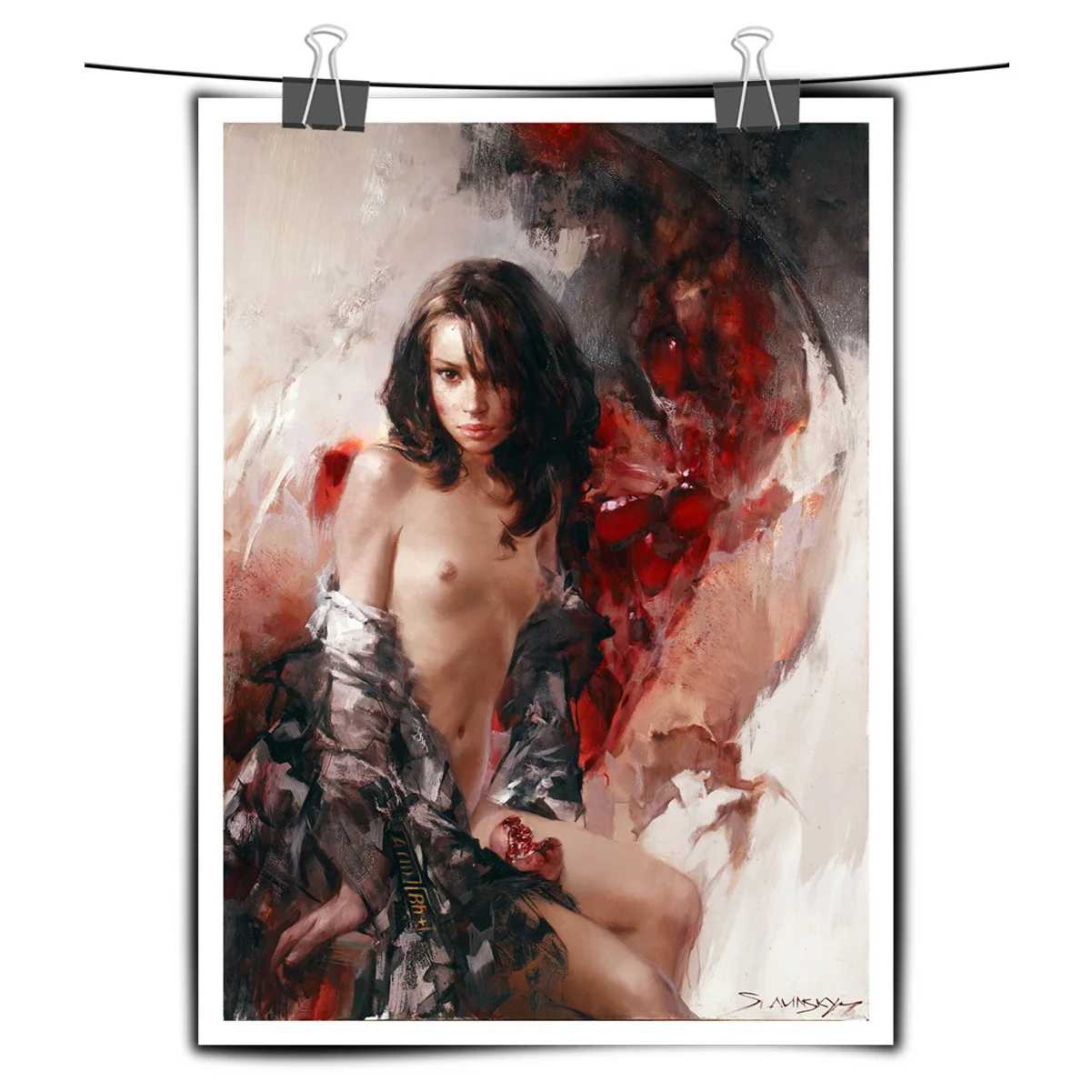 Abstract Nude Girl Canvas Painting Female Nude Art Poster and Prints Wall Pictures for Home Living Room Decoration
Abstract Nude Girl Canvas Painting Female Nude Art Poster and Prints Wall Pictures for Home Living Room Decoration