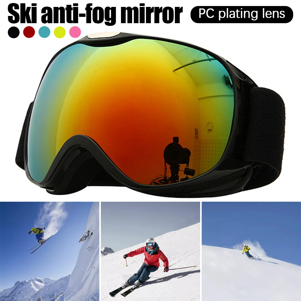 Kids Snow Goggles Anti Fog PC Plating Lens UV Protection Outdoor Sports Children Snowboarding Eye Protection Ski Goggles
Kids Snow Goggles Anti Fog PC Plating Lens UV Protection Outdoor Sports Children Snowboarding Eye Protection Ski Goggles
