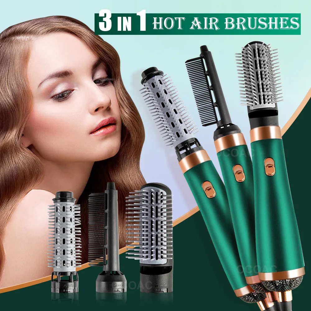 Hair Dryer Brush Volumizing Set Interchangeable Brush Heads Rotating Straight Hair Curly Hair Salon Anion Ceramic Brush Comb
Hair Dryer Brush Volumizing Set Interchangeable Brush Heads Rotating Straight Hair Curly Hair Salon Anion Ceramic Brush Comb