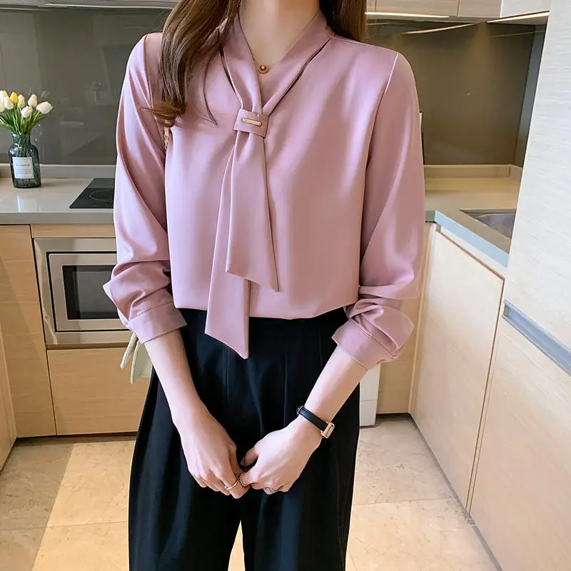 Blusas Mujer De Moda Womens Blouses Elegant Long Sleeve White Chiffon Shirt Office Lady Tops Loose Streetwear Blouses XXL Q4444
Blusas Mujer De Moda Womens Blouses Elegant Long Sleeve White Chiffon Shirt Office Lady Tops Loose Streetwear Blouses XXL Q4444