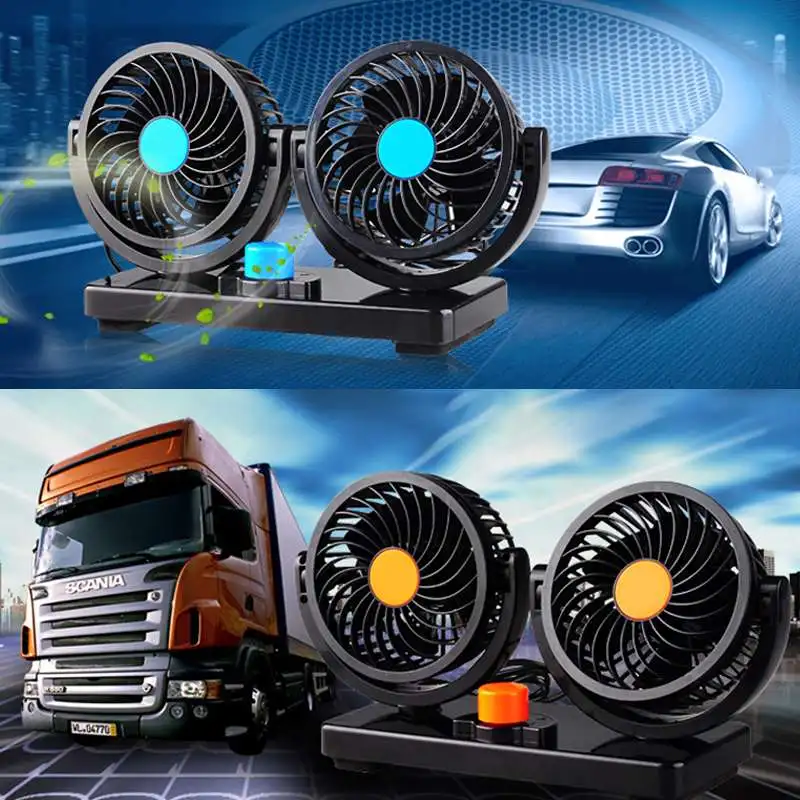 24V/12V 2 Скорость двойная головка охлаждения автомобиля воздушный вентилятор 360 градусов Регулировка пять листьев вентиляторы низкой Шум Авт...
24V/12V 2 Скорость двойная головка охлаждения автомобиля воздушный вентилятор 360 градусов Регулировка пять листьев вентиляторы низкой Шум Авт...