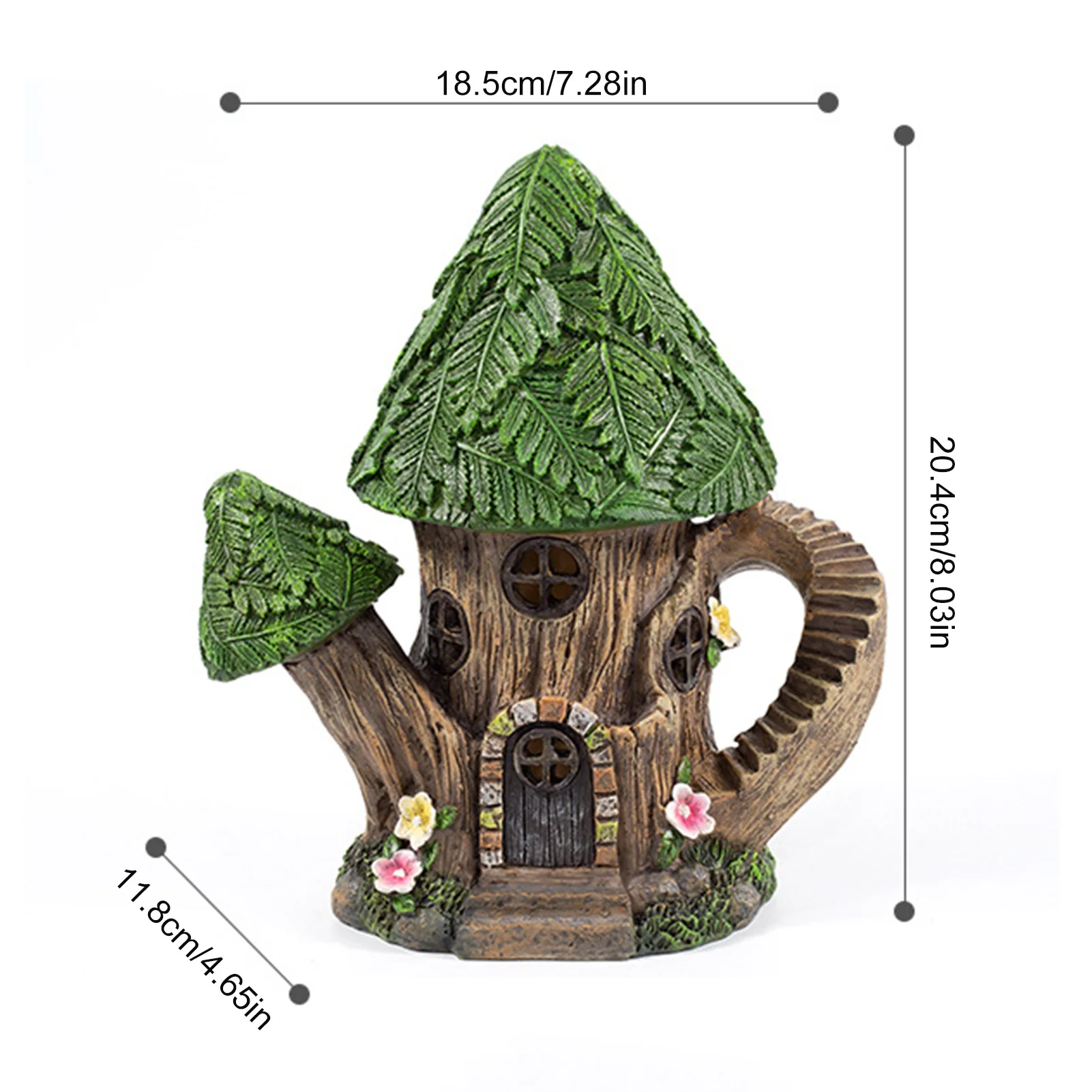 Mystic Gnome Fairy House With LED Light Art Decoration Waterproof Durable For Balcony Flower Bed Elf Tree House Decoration
Mystic Gnome Fairy House With LED Light Art Decoration Waterproof Durable For Balcony Flower Bed Elf Tree House Decoration