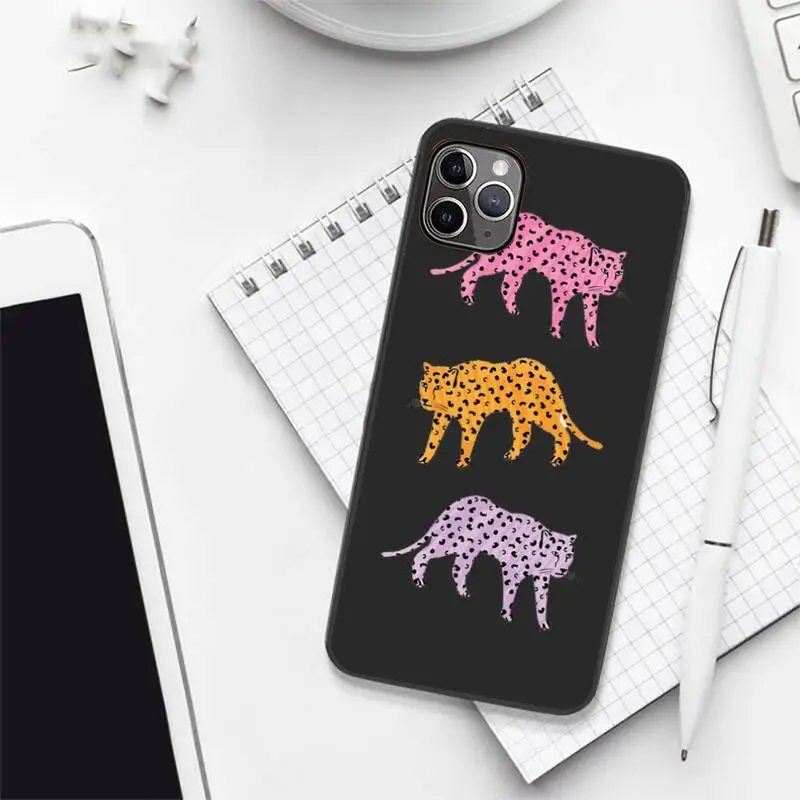 Leopard animal Phone Case Candy Color for iPhone 6 7 8 11 12 s mini pro X XS XR MAX Plus
Leopard animal Phone Case Candy Color for iPhone 6 7 8 11 12 s mini pro X XS XR MAX Plus