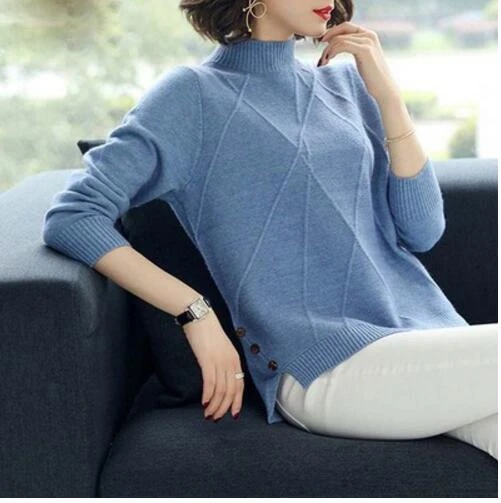 Beautiful Pink Turtleneck Sweater Women 2019 Autumn Winter Long Sleeve Pullover Sweater Female Knitted Tops Jumper Ladies
Beautiful Pink Turtleneck Sweater Women 2019 Autumn Winter Long Sleeve Pullover Sweater Female Knitted Tops Jumper Ladies