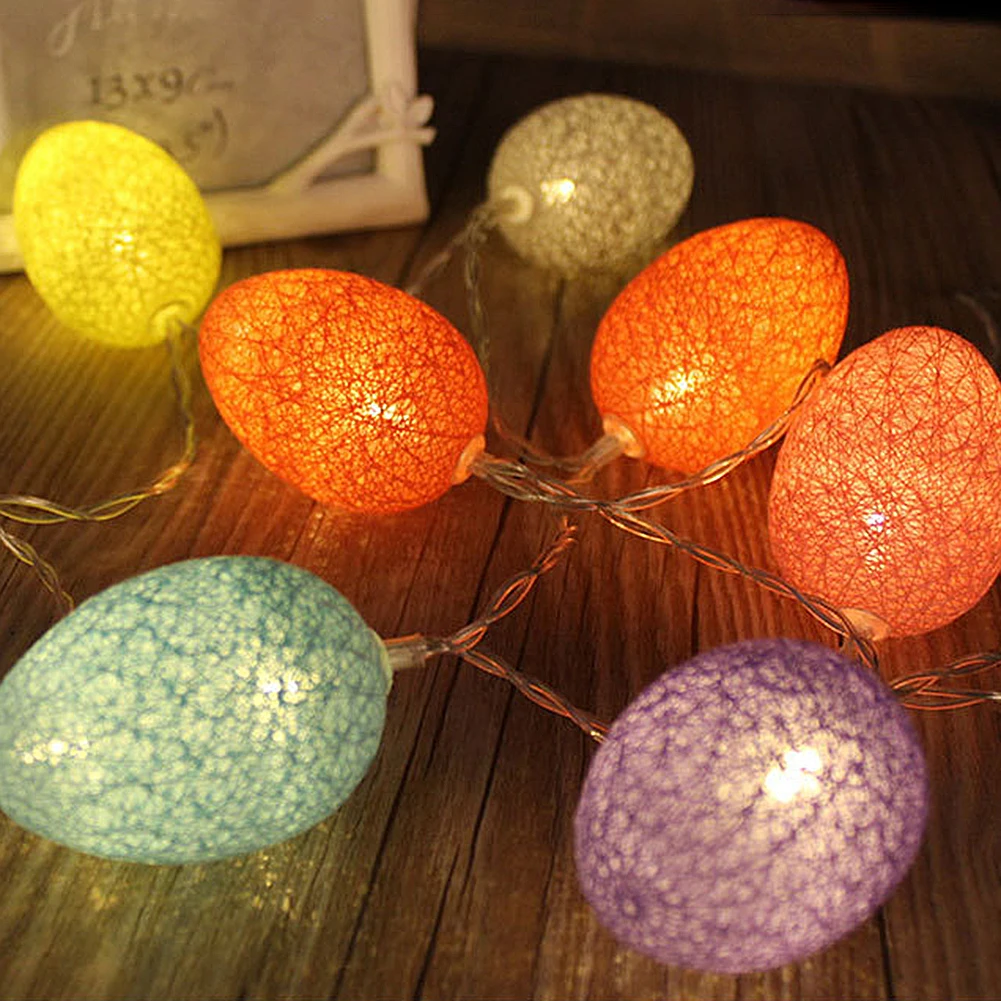 Easter Egg LED String Light Living Room Bedroom Home Decorations Battery Powered Holiday Lighting Lamp Garland
Easter Egg LED String Light Living Room Bedroom Home Decorations Battery Powered Holiday Lighting Lamp Garland