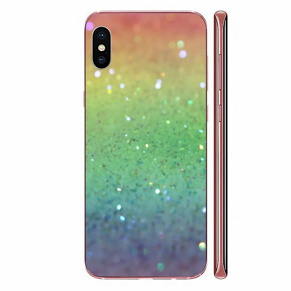 Мягкий ТПУ чехол для Sony Xperia Z Z1 Z2 Z3 Z4 Z5 compact Mini M2 M4 M5 T3 E3 E5 XA XA1 XZ Премиум Радужная