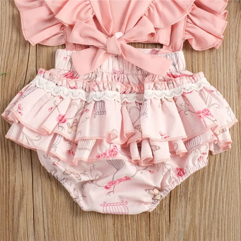 Baby Girl Romper Floral Jumpsui High Waist Hollow Flower Printed Summer Ruffle Fly Sleeve Side Pocket Clothes
Baby Girl Romper Floral Jumpsui High Waist Hollow Flower Printed Summer Ruffle Fly Sleeve Side Pocket Clothes