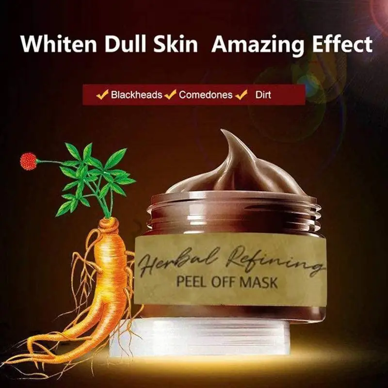 120g Herbal Refining Peel-Off Masks Peel Off Masks To Shrink Pores And Remove Tone Acne Brightens Skin Care Blackheads
120g Herbal Refining Peel-Off Masks Peel Off Masks To Shrink Pores And Remove Tone Acne Brightens Skin Care Blackheads
