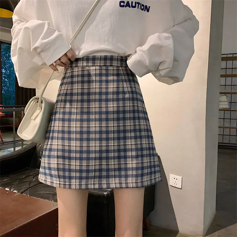 The New Tooling Skirts Womens Japanese Plaid Skirt High Waist A-Line Skirt Harajuku Vintage Undefined Punk Dropshipping Size
The New Tooling Skirts Womens Japanese Plaid Skirt High Waist A-Line Skirt Harajuku Vintage Undefined Punk Dropshipping Size