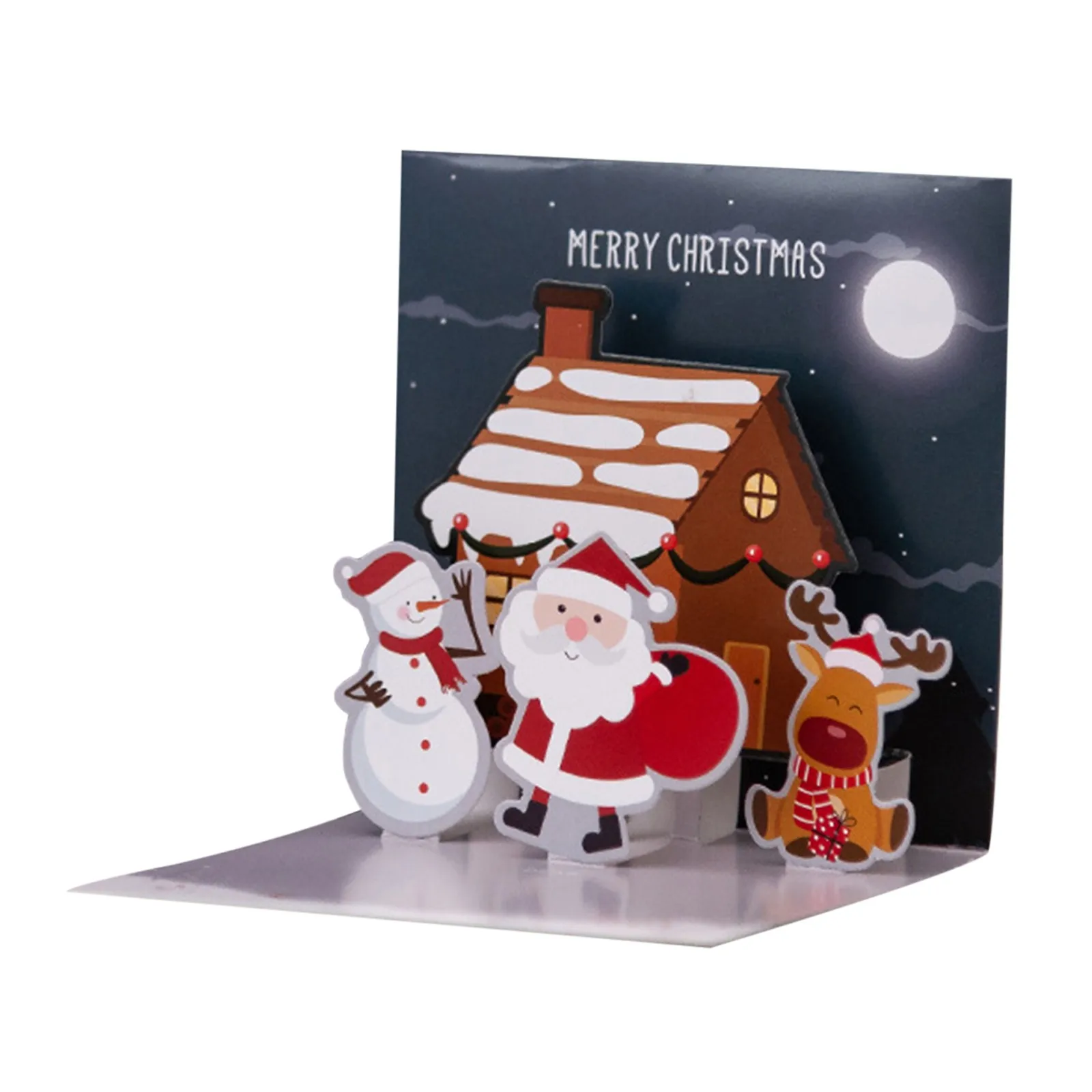3D стерео поздравительная открытка, Рождественская открытка для сообщений, домашний декор, новогодний Творческий Праздник, украшение «сдел...
3D стерео поздравительная открытка, Рождественская открытка для сообщений, домашний декор, новогодний Творческий Праздник, украшение «сдел...