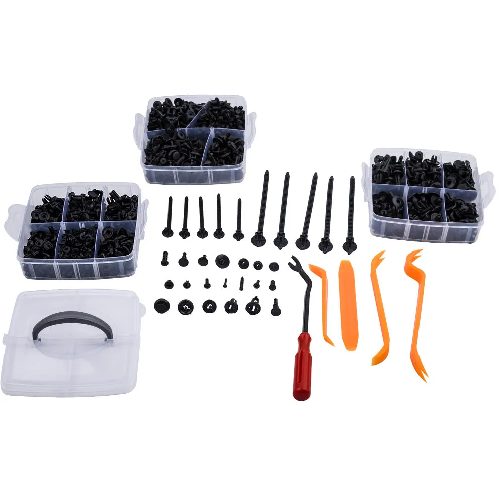635Pc Retainer Clips Kit for Car Auto Fasteners Push Trim Clips Pin Rivet Bumper
635Pc Retainer Clips Kit for Car Auto Fasteners Push Trim Clips Pin Rivet Bumper