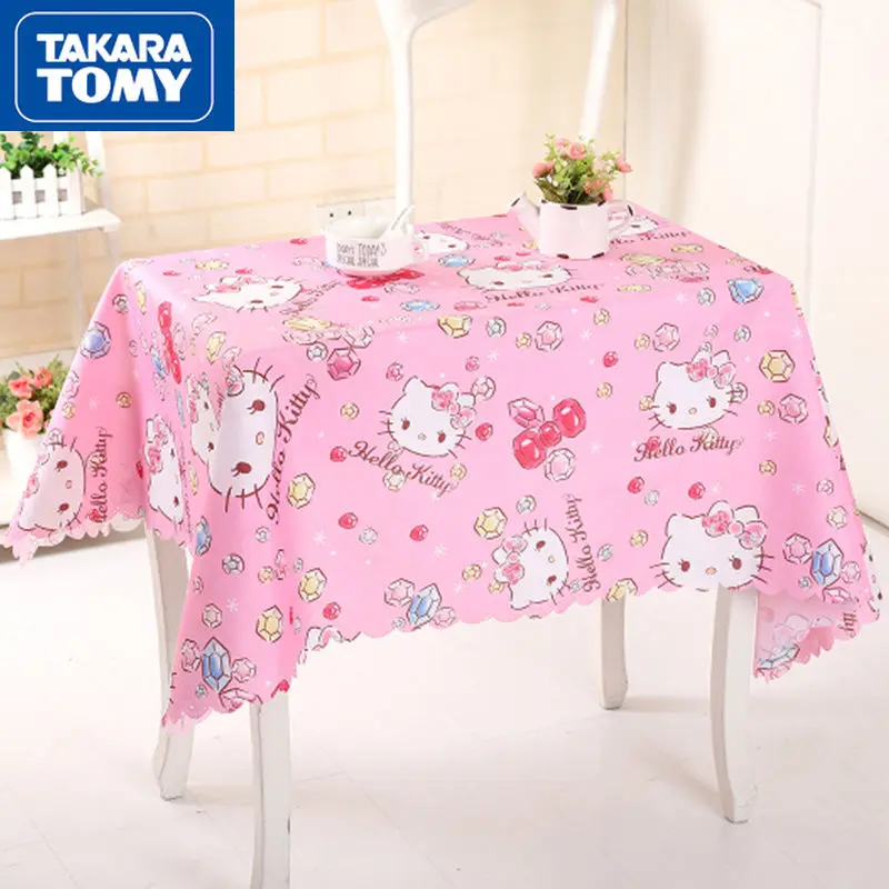 TAKARA TOMY cute cartoon Hello Kitty fabric tablecloth simple home table tea table cloth student decoration desk cloth
TAKARA TOMY cute cartoon Hello Kitty fabric tablecloth simple home table tea table cloth student decoration desk cloth
