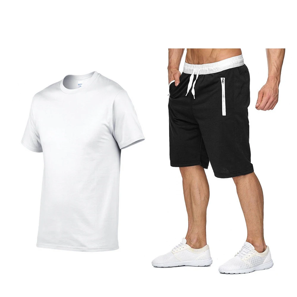 Casual Male Tracksuit Clothing Summer Men Set Fitness Suit Sporting Suits Short Sleeve T Shirt Shorts Quick Drying 2 Piece Set
Casual Male Tracksuit Clothing Summer Men Set Fitness Suit Sporting Suits Short Sleeve T Shirt Shorts Quick Drying 2 Piece Set