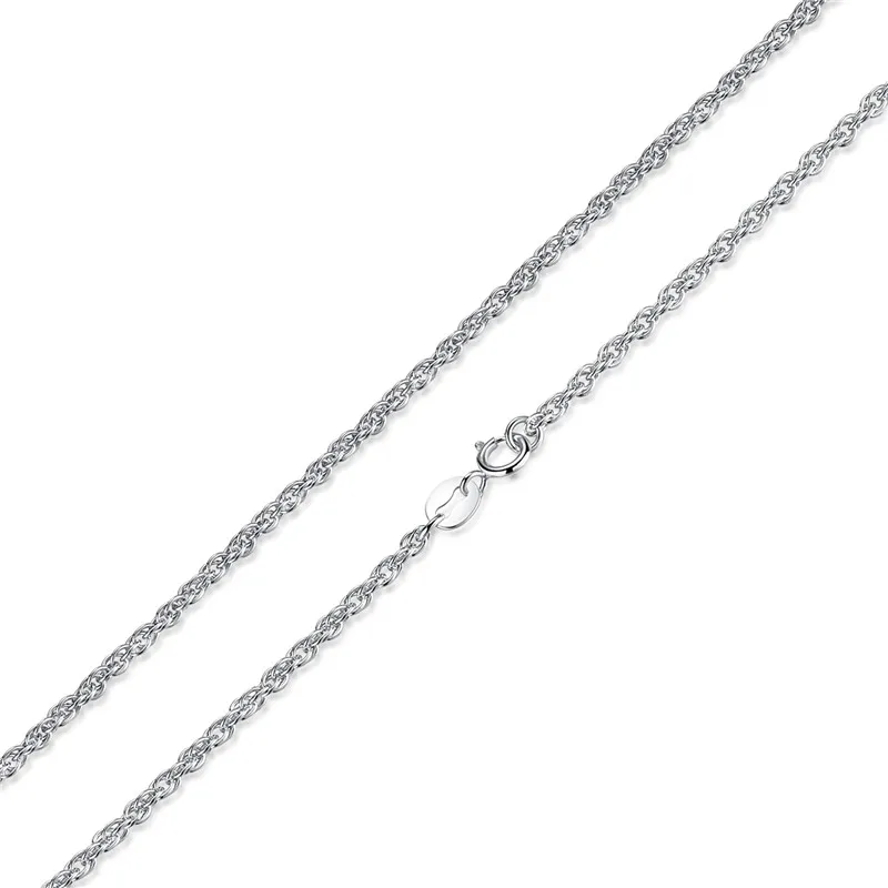 2020 Classic Basic Chain 100% 925 Sterling Silver Lobster Clasp Adjustable Necklace Fashion Jewelry Women | Украшения и