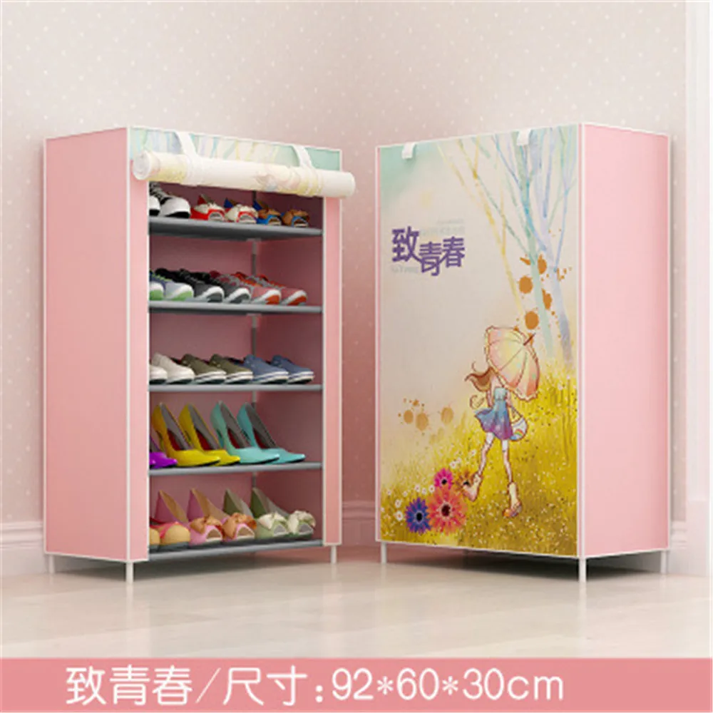 Shoe Rack Non-Woven Fabric Dustproof Shoe Cabinet Storage Cabinet Steel Frame Combined Shoemaker
Shoe Rack Non-Woven Fabric Dustproof Shoe Cabinet Storage Cabinet Steel Frame Combined Shoemaker