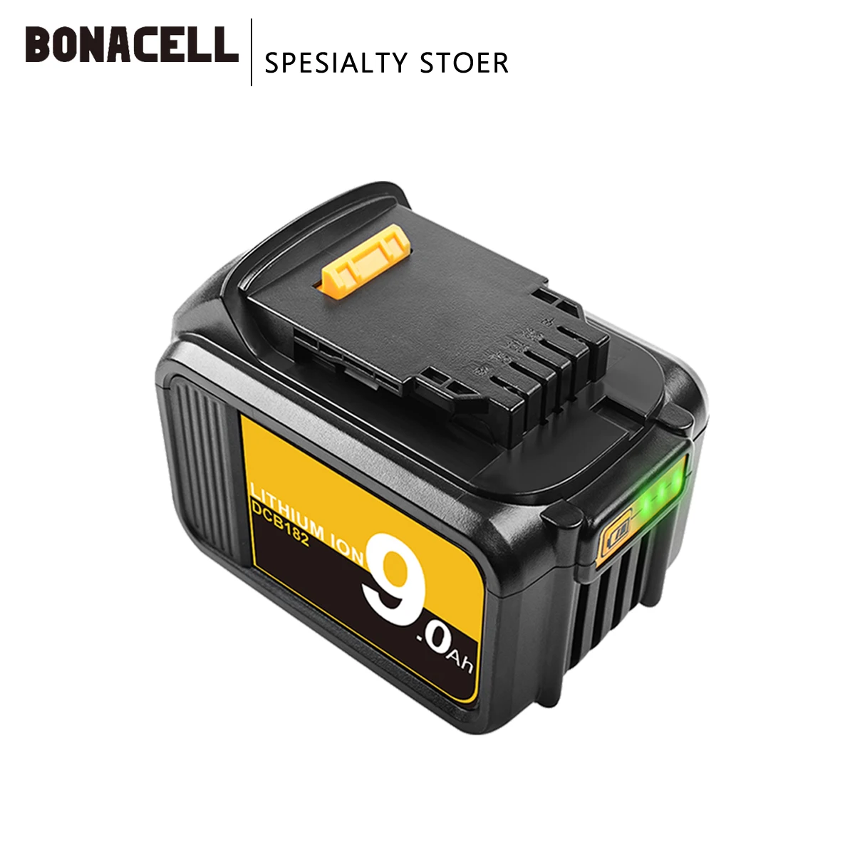 Аккумулятор Bonacell 18 в 9 0 А · ч для DeWalt DCB184 DCB181 DCB182 DCB200 20 5 | Электроника