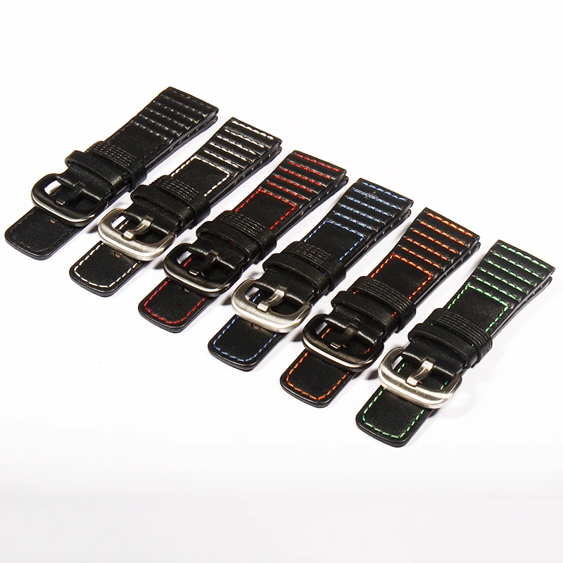 28mm cow leather watchband men watch straps for Friday watches black watch wristband watch accessories pin buckle
28mm cow leather watchband men watch straps for Friday watches black watch wristband watch accessories pin buckle