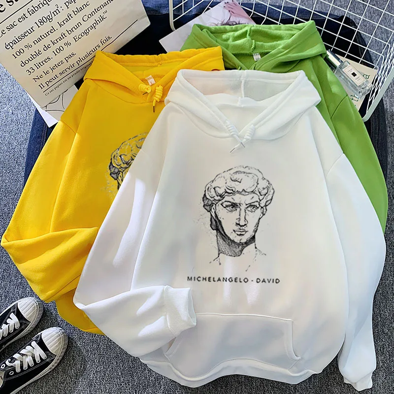 David Printing Cartoon Hoodie Women Anime Streetwear 90s Gril Pullover Harajuku Oversize Fall/Winter Lady Clothing 
David Printing Cartoon Hoodie Women Anime Streetwear 90s Gril Pullover Harajuku Oversize Fall/Winter Lady Clothing