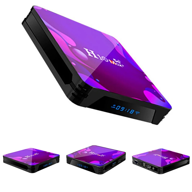 Приставка Смарт-ТВ H10 Max Plus, Android 10,0, 4K, двухдиапазонный Wi-Fi медиа H313
Приставка Смарт-ТВ H10 Max Plus, Android 10,0, 4K, двухдиапазонный Wi-Fi медиа H313
