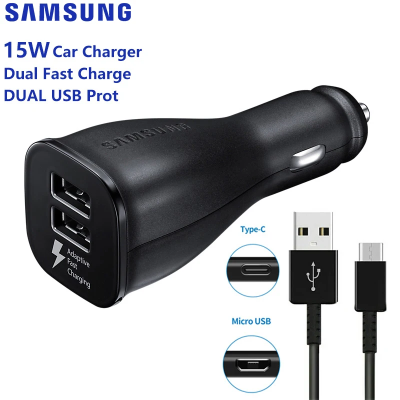 SAMSUNG Original Quick Charge Car Charger for Samsung GALAXY S8 Plus S10 S9 S7 A7 A9 A10 M20 M10 J2 A9 C5 C5000 C9 Pro Note 9 8
SAMSUNG Original Quick Charge Car Charger for Samsung GALAXY S8 Plus S10 S9 S7 A7 A9 A10 M20 M10 J2 A9 C5 C5000 C9 Pro Note 9 8