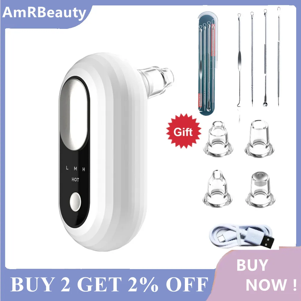 Blackhead Remover Electric Acne Blackheads Vacuum Extractor Tool Black Dots Pore Nose Facial Cleaner Beauty Skin Care Tool
Blackhead Remover Electric Acne Blackheads Vacuum Extractor Tool Black Dots Pore Nose Facial Cleaner Beauty Skin Care Tool