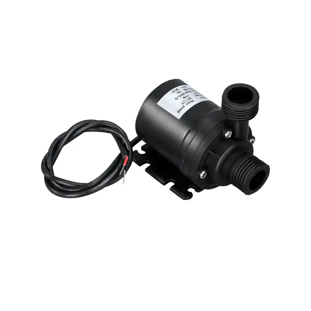 Professional Ultra Quiet Mini DC 12V Lift 5M 800L/H Brushless Motor Submersible Water Pump Multifunction Threaded Water Pump
Professional Ultra Quiet Mini DC 12V Lift 5M 800L/H Brushless Motor Submersible Water Pump Multifunction Threaded Water Pump