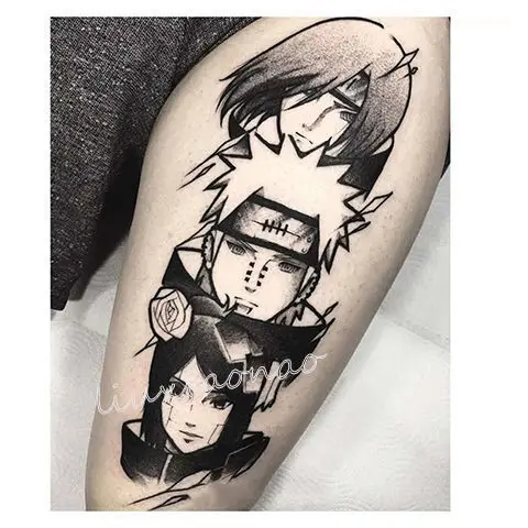 5 Pieces/Set Waterproof Anime Ninja Temporary Tattoo Sticker Cartoon Itachi Penn Tattoo Stickers
5 Pieces/Set Waterproof Anime Ninja Temporary Tattoo Sticker Cartoon Itachi Penn Tattoo Stickers