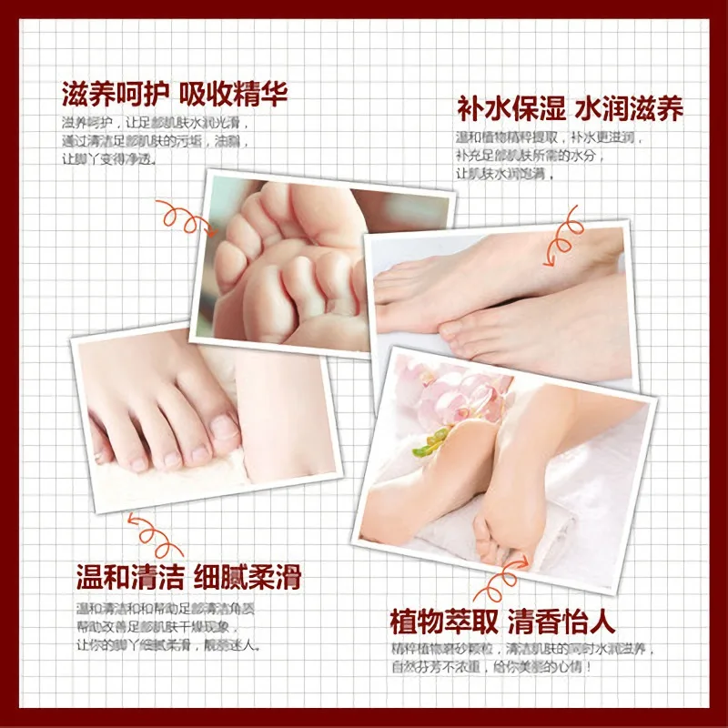 Foot Massage Frosted Scrub Exfoliating Cream Repair Rough Skin Whitening Smooth Moisturizing Anti Wrinkle Foot Membrane Cream
Foot Massage Frosted Scrub Exfoliating Cream Repair Rough Skin Whitening Smooth Moisturizing Anti Wrinkle Foot Membrane Cream