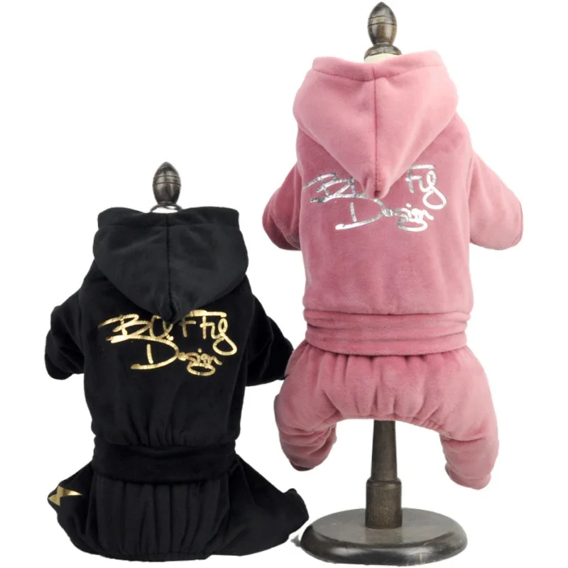 New velvet pet dog fleece jumpsuit winter warm clothing apparel hoodie jacket cat and puppy 4 colors 6 yards
New velvet pet dog fleece jumpsuit winter warm clothing apparel hoodie jacket cat and puppy 4 colors 6 yards